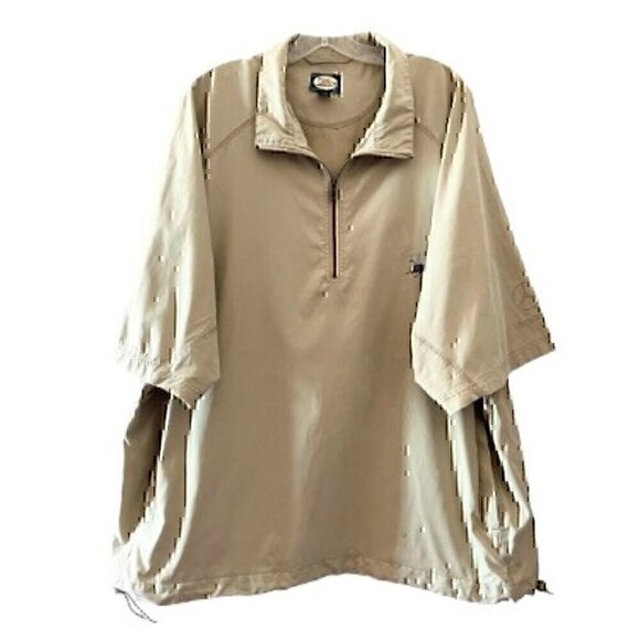 Men's Tommy Bahama Mercedes Benz Short Sleeve Golf Pullover Windbreaker size XXL - Picture 1 of 5